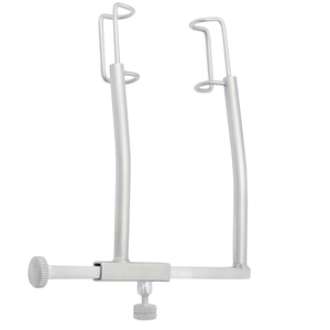 DERMISPRO INSTRUMENTS Pinzas para Glándulas de Meibomio C Collins Expressor para Ojos Secos, Punta de 6mm, Microcirugía Oftálmica, Acero Inoxidable - Product Image 1