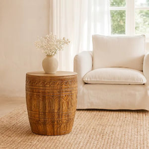 Mesa de Centro de Madera Hecha a Mano – Mesa de Centro de Madera Sólida para Sala de Estar, Mueble para el Hogar, Oficina - Product Image 1