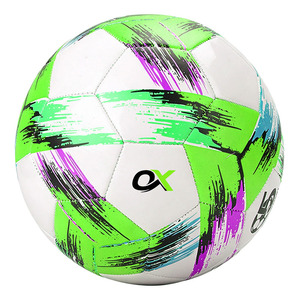 Venta al por Mayor de Balones de Fútbol de PVC Cosidos a Máquina, Tamaño 5, Duraderos, para Entrenamiento, Entretenimiento, Deportes al Aire Libre, Logotipos Personalizables - Product Image 1