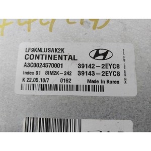 ECUs et modules informatiques d'occasion Sonata 391422EYC8 - Product Image 5