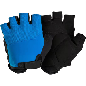 Manchon de cyclisme unisexe demi-doigt, personnalisé et fabriqué en usine, pour VTT, protection respirante et coupe-vent pour l'été - Product Image 2