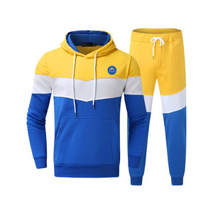 Ropa Deportiva Casual con Capucha para Hombre, Moderna, para Correr y Trotar, con Tela Transpirable, Corte Regular, Puños Acanalados, Bolsillos Prácticos - Product Image 1