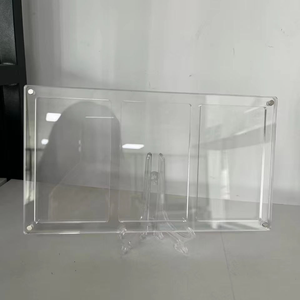 TCG Özel Şeffaf Akrilik Orijinal Pokemon Kartları 1. Baskı İngilizce Booster Paketleri Tek Parça Geliştirme Çantası Vitrin Kutusu - Product Image 2