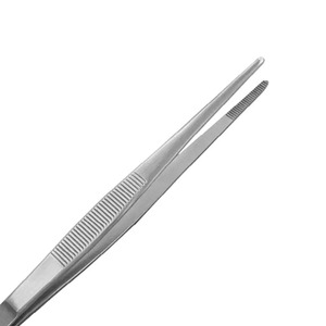 Pinzas Quirúrgicas de Acero Inoxidable, Pinzas Dentadas para Muestras Médicas, para Uso en Clínicas y Laboratorios - Product Image 6