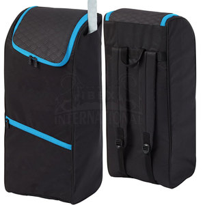 Sac de cricket robuste, grande capacité, rangement pour kit, fermeture éclair solide, polyester durable, respirant, écologique, poignée confortable - Product Image 6