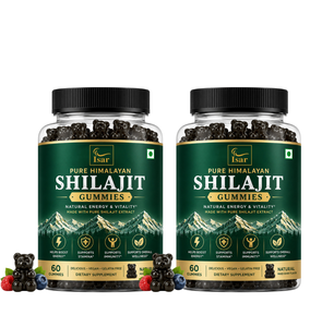Gummies de Shilajit avancées, gummies de Shilajit de l'Himalaya de qualité supérieure avec des minéraux naturels et de l'acide fulvique pour soutenir l'énergie et la résistance. - Product Image 1