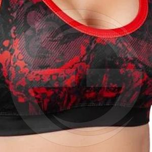 Sujetador deportivo para mujer, ropa interior Sexy, personalizado, acolchado, duradero, sublimación - Product Image 6