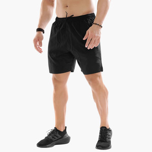 Custom Wholesale Men’ 2 in 1 Running Shorts Double <b>Layer</b> 5 Inch Quick Dry Compression Gym & Trail Workout Shorts - Product Image 1