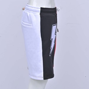 Pantalones Cortos Casuales para Hombre con Cordón Ajustable, Cintura Media, 100% Algodón, Diseño con Bloques de Color en la Parte Delantera, Ligeros, Transpirables, de Secado Rápido, Bordados - Product Image 3
