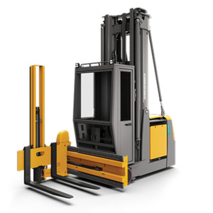 Electric warehouse forklift solution including reach truck and VNA forklift for high density <b>storage</b> - Product Image 2