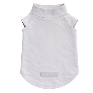 T-shirt pour chien gris léger anti-UV, protection solaire estivale, doux, extensible, respirant et rafraîchissant - Product Image 4