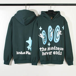 Sudadera con Capucha Extra Grande para Hombre, Nueva Colección, 100% Algodón de Alta Calidad, Bordado Personalizado, Impresión Puff, Otoño, Impermeable - Product Image 2