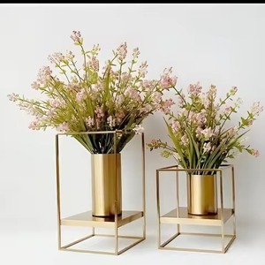 <b>Large</b> Metal Planter Big Size Indoor Outdoor Plant Pot Decorative Flower Pot for Garden Balcony Home Decor - Product Image 1