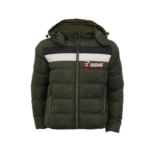 Patchwork Men Fashion Custom Design Winter <b>Warmed</b> Casual <b>Waterproof</b> Windbreaker Polyester Cotton Hooded Puffer Jackets - Product Image 1