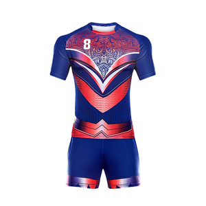 Conjunto Deportivo Ecológico con Diseño de Cuello Alto, Impresión por Sublimación Completa, Camiseta y Pantalones Cortos, Personalización con Impresión Frontal - Product Image 5