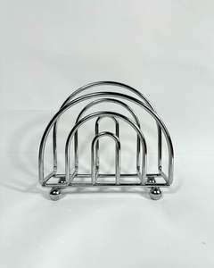 Porte-serviettes en métal élégant et compact avec revêtement antirouille, adapté pour garder les serviettes en papier bien organisées sur n'importe quelle surface - Product Image 4