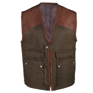 Gilet de chasse personnalisé, imperméable, respirant, softshell, 100% nylon, imprimé camouflage hiver, coupe-vent, pour adultes - Product Image 3