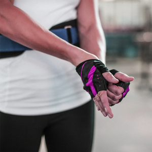 Gants de musculation en néoprène pour fitness, demi-doigts, pour bronzage et gym, avec logo et design personnalisés - Product Image 3