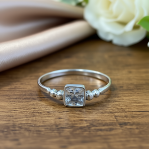 1.4 Grams <b>Crystal</b> <b>Ring</b> with Cubic Zirconia Elegant and Stylish Product Category - Product Image 3