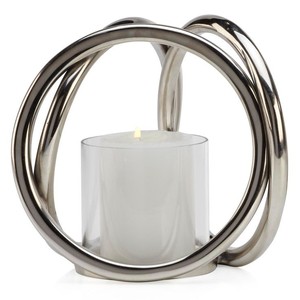 Designer Aluminium Candle Holder <b>Set</b> for Festive Decoration and Celebration Setup - Product Image 5