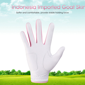 ผลิตถุงมือกอล์ฟ OEM แบบกำหนดโลโก้เอง ถุงมือกอล์ฟหนัง Cabretta คุณภาพสูง นุ่มสบาย ปิดนิ้วเต็มรูปแบบ เพื่อคุณภาพระดับสูง - Product Image 3