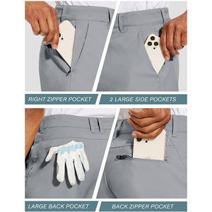 Pantalones Cortos de Golf de Verano de Alta Calidad, Nuevo Diseño, Estilo Holgado, Transpirables, Cómodos, Cintura Elástica, Bolsillos Laterales, para Gimnasio y Actividades al Aire Libre - Product Image 4