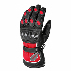 Gants de moto d'hiver haut de gamme en fibre de carbone, gants de course protecteurs - Product Image 2