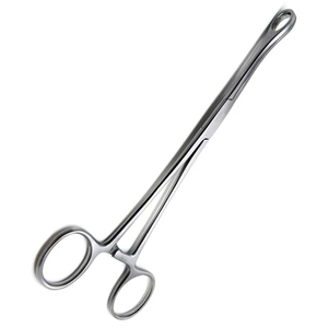 Ensemble d'instruments manuels en acier inoxydable allemand de haute qualité : éponges et pinces à pansements courbées et fines - Product Image 2