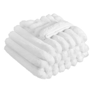 Couverture Polaire Ultra Douce en Fausse Fourrure, 50 x 60 Pouces, Mignonne, Petite, Légère et Moelleuse, 1270 x 1524 mm - Product Image 1