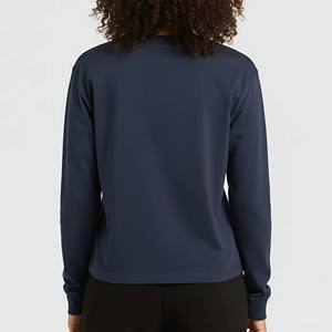 New Luxury Women's Full Sleeve Shirts 220 GSM Regular Fit Custom DTF Printed Logo Streetwear Summer 100% Cotton Polyester OEM - Product Image 2