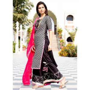 Ensemble de costume classique en satin de rayonne noir pour femmes, disponible en taille XS - Product Image 5