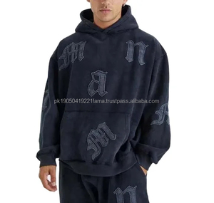 Fabricantes de Sudaderas y Conjuntos Deportivos de Invierno para Hombre, 100% Algodón, Estampado DTG, Estilo Urbano, Talla Grande - Product Image 3