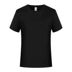 T-shirts décontractés tendance en coton pur à col rond de haute qualité pour hommes, manches courtes, coupe ample, été - Product Image 5