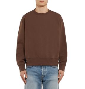 Dernière mode Sweat-shirt pour hommes col rond respirant surdimensionné vente en gros OEM 100% coton orienté vers l'exportation qualité conception personnalisée - Product Image 3