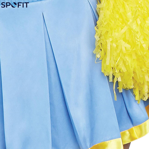 Tenues d'entraînement de cheerleading personnalisées pour jeunes et adultes, impression par sublimation, transfert thermique, 100% polyester, uniformes de cheerleading - Product Image 5
