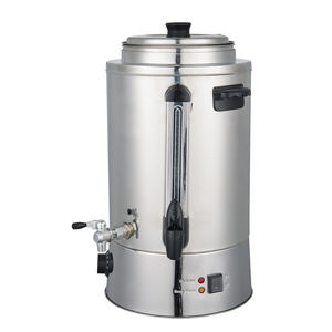 Calentador Eléctrico Comercial de Acero Inoxidable de Alta Calidad de 10L <span class=keywords><strong>para</strong></span> Leche y Soja, Máquina Calentadora Negra de 1500W+500W 220-240V - Product Image 2