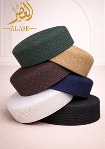 Gorro Kufi Islámico de Primera Calidad al Por Mayor a Bajo Precio para Hombres, Ligero y Cómodo para Uso Diario, Gorro de Oración Musulmán - Product Image 6