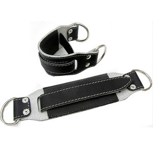 Sangle de cheville robuste pour poulie de gym, extension de jambe, kickback fessier, abduction de hanche, rembourrée et réglable, pour entraînement fitness - Product Image 3