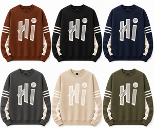 Sudadera Oversize de Mujer con Cuello Redondo y Estampado Digital, Estilo Casual Urbano, Antipilling Frontal - Product Image 6
