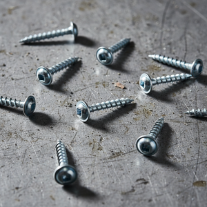 Tornillos de Cabeza Plana Métricos de Alto Torque PDC Modelo 8 - Clase 4, Rosca Gruesa, Autoperforantes, Niquelados/Zincados, de Acero al Carbono - Product Image 1