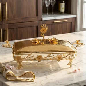 digital control chafing dish modern electric chafing dish automatic heating dish smart <b>buffet</b> warmer - Product Image 1