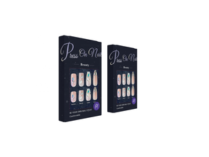 Venta al por mayor de embalaje impreso personalizado para la prensa en las <span class=keywords><strong>uñas</strong></span> Bonito diseño de <span class=keywords><strong>uñas</strong></span> artificiales Caja de embalaje - Product Image 3