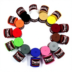 Bandages de boxe personnalisés en coton 100% de qualité supérieure, dernières créations, pour la gym et le fitness - Product Image 1