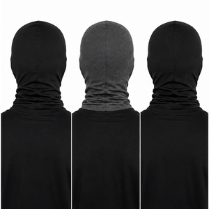 Cagoule intégrale en peluche 100 % polyester personnalisable unisexe pour le ski, le cyclisme, la plage et les sports de plein air – Vente en gros - Product Image 3
