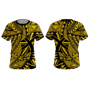Nouveauté 2026 : T-shirts Polynésiens Personnalisés pour Hommes, Impression par Sublimation, Haute Qualité, Vente en Gros - Product Image 4