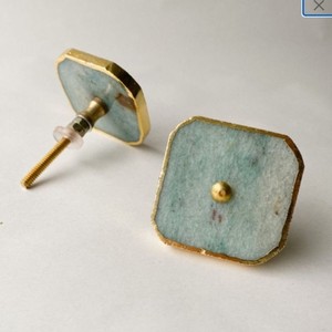 Poignées de tiroir en pierre d'agate, poignées de porte de commode et de cuisine, accessoires de quincaillerie, vente en gros à prix de gros - Product Image 3
