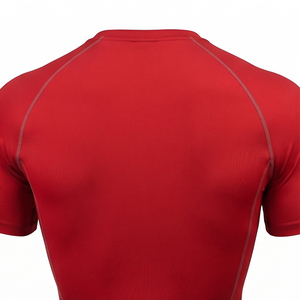 เสื้อคอมเพรสชั่นแขนสั้นแบบยืดได้ น้ำหนักเบา ราคาขายส่ง รับผลิตตามแบบ - Product Image 4