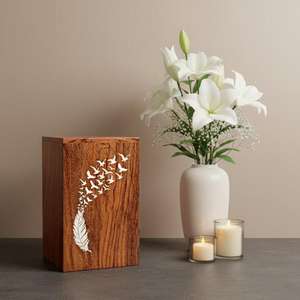 Caja de Joyería de Madera Hecha a Mano, Moderna y de Lujo, para Sala de Estar, Nature Flight - Product Image 5