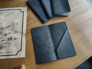 Porte-Comptes en Cuir Véritable Prix Usine pour Restaurants, Présentoir de Factures en Gros, Dossier de Reçus Personnalisé LBH-0087 - Product Image 1