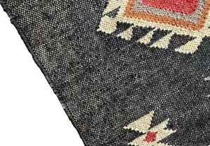 Alfombra Artesanal de Yute y Lana, Tejido Plano Personalizado, para Sala de Estar, Dormitorio y Estudio - Product Image 4